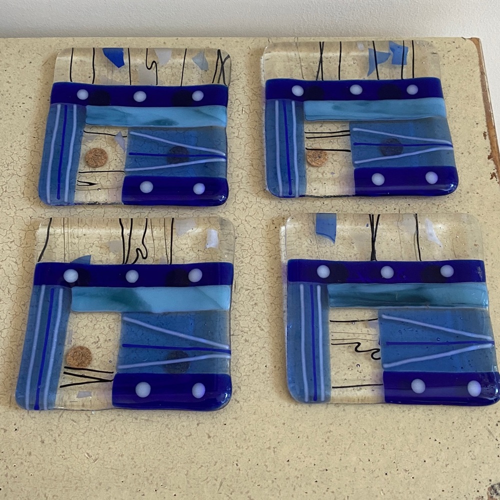 ART GLASS Coasters